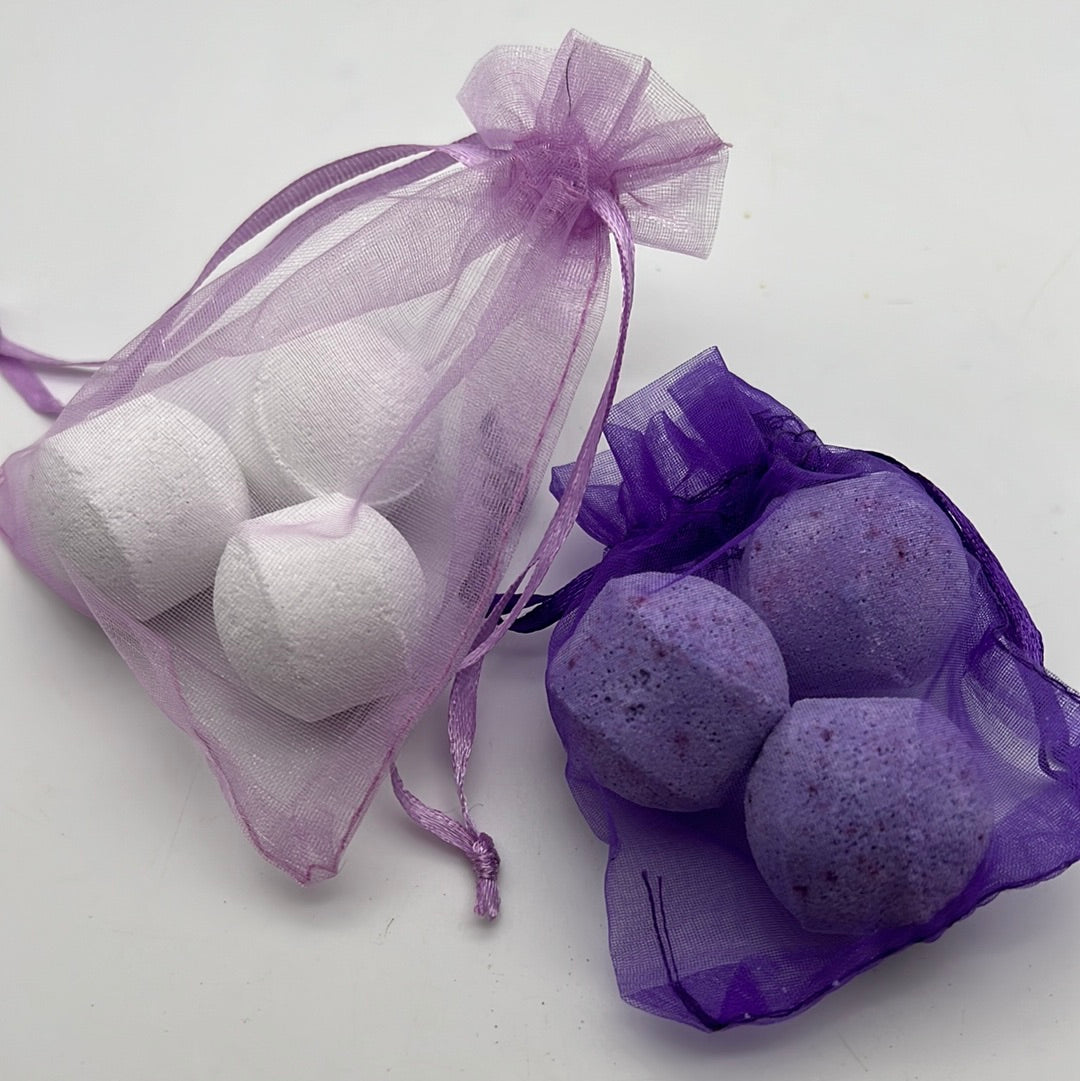 StarCrystalGems - Winter Chill Pill Balls - Bathbomb Foot Soak