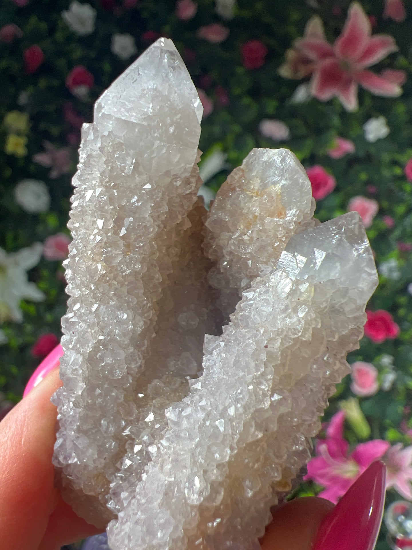 Spirit Quartz, amethyst specimen