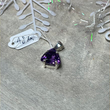 Load image into Gallery viewer, AA Grade Gem Amethyst - 925 Sterling Silver Pendant
