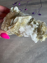 Load image into Gallery viewer, Rare Golden Star Mica plus calcite &amp; quartz Specimen
