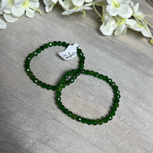 Load image into Gallery viewer, Diopside Facet Bracelet rare
