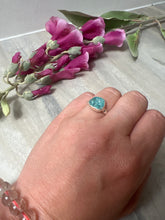 Load image into Gallery viewer, Apatite Raw 925 Sterling Silver Ring -  Size L 1/2
