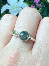 Load image into Gallery viewer, Duo Stone Ring - 925 Sterling Silver
