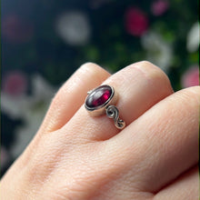 Load image into Gallery viewer, Natural Ruby 925 Silver Ring - Size L 1/2
