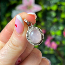 Load image into Gallery viewer, Morganite 925 Sterling Silver Pendant
