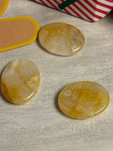 Load image into Gallery viewer, Golden Healer Palm Worry Stone
