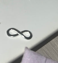 Load image into Gallery viewer, Small Infinity 925 Sterling Silver Pendant Charm
