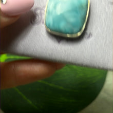 Load image into Gallery viewer, Larimar 925 Sterling Pendant
