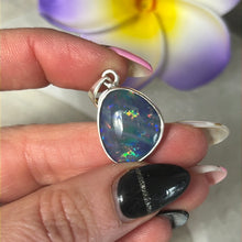 Load image into Gallery viewer, Aussie Australia Opal 925 Sterling Silver Pendant
