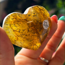 Load image into Gallery viewer, Golden Healer Dendritic Heart
