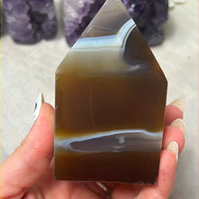 Load image into Gallery viewer, A Amethyst Agate Tower Points
