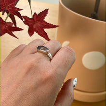 Load image into Gallery viewer, Bar Facet Sterling Silver Ring
