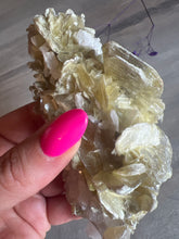 Load image into Gallery viewer, Rare Golden Star Mica plus calcite &amp; quartz Specimen
