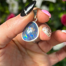 Load image into Gallery viewer, Aussie Australia Opal 925 Sterling Silver Pendant
