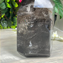 Load image into Gallery viewer, 6kg Smoky Quartz &amp; Lodolite Tower Point with Phantoms
