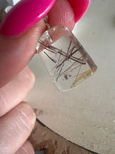 Load image into Gallery viewer, Rutile Mutil Colour Rutilated Quartz 925 Sterling Silver Pendant
