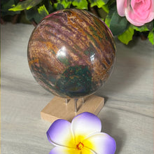 Load image into Gallery viewer, XL Ocean Jasper OJ Sphere
