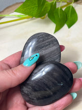 Load image into Gallery viewer, Silver Sheen Obsidian Palm
