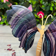 Load image into Gallery viewer, Large Fluorite Butterfly Wings
