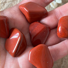 Load image into Gallery viewer, Red Jasper polished tumble tumblestone
