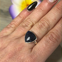 Load image into Gallery viewer, Sodalite 925 Silver Ring -  Size M
