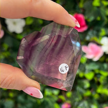 Load image into Gallery viewer, Facet Fluorite Heart
