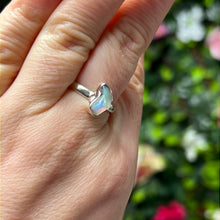 Load image into Gallery viewer, Ethiopian Opal Raw 925 Sterling Silver Ring - Size N 1/2
