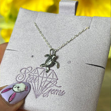 Load image into Gallery viewer, Turtle Pendant 925 Sterling Silver
