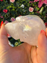 Load image into Gallery viewer, Aura Rose Quartz Skull
