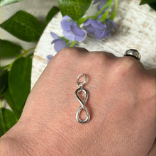 Load image into Gallery viewer, Infinity 925 Sterling Silver Pendant Charm
