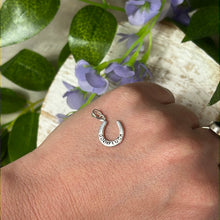 Load image into Gallery viewer, Good Luck Horseshoe 925 Sterling Silver Pendant Charm
