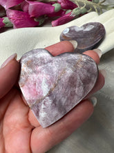 Load image into Gallery viewer, Gem Lepidolite Heart
