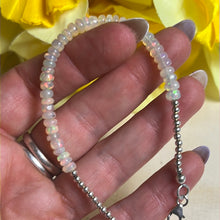 Load image into Gallery viewer, Ethiopian Opal Sterling Silver bead Bracelet
