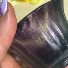 Load image into Gallery viewer, Fluorite Hand Carved Cup
