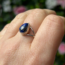 Load image into Gallery viewer, Lapis 925 Sterling Silver Ring -  Size Y 1/2
