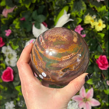 Load image into Gallery viewer, XL Ocean Jasper OJ Sphere
