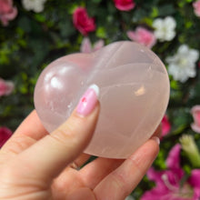 Load image into Gallery viewer, Chunky Rose Quartz Heart
