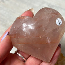 Load image into Gallery viewer, Fire Quartz Hematoid &amp; Golden Healer Heart
