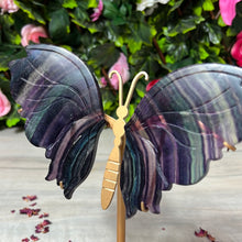 Load image into Gallery viewer, Large Fluorite Butterfly Wings
