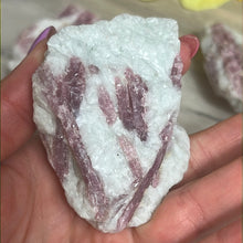 Load image into Gallery viewer, Raw Pink Tourmaline Chunk
