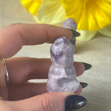 Load image into Gallery viewer, Lepidolite Baby Buddha
