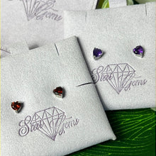 Load image into Gallery viewer, Mini Heart 925 Sterling Studs
