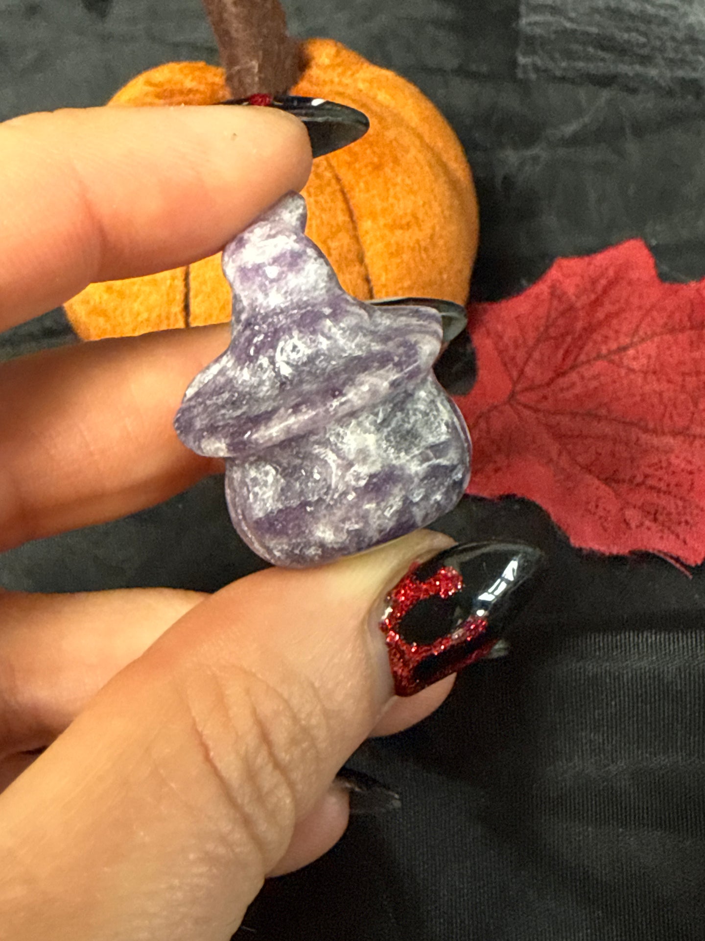 Lepidolite Pumpkin