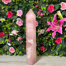 Load image into Gallery viewer, XL Rose Quartz Tower Point 5.6KG
