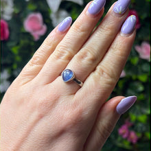 Load image into Gallery viewer, Tanzanite 925 Silver Ring -  Size S 1/2
