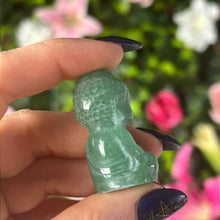 Load image into Gallery viewer, Green Aventurine Baby Buddha
