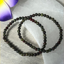 Load image into Gallery viewer, 4mm DragonsBlood Bead Bracelet
