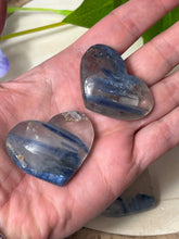 Load image into Gallery viewer, RARE Kyanite in Quartz Heart
