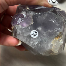 Load image into Gallery viewer, Amethyst Half &amp; Half Polished Raw Tower Points
