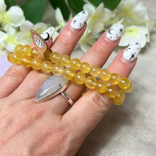 Load image into Gallery viewer, Yellow Fluorite Bracelet
